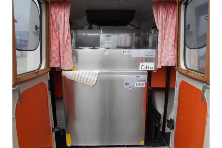 Peugeot J7PZ20 food truck / verkoopwagen compleet