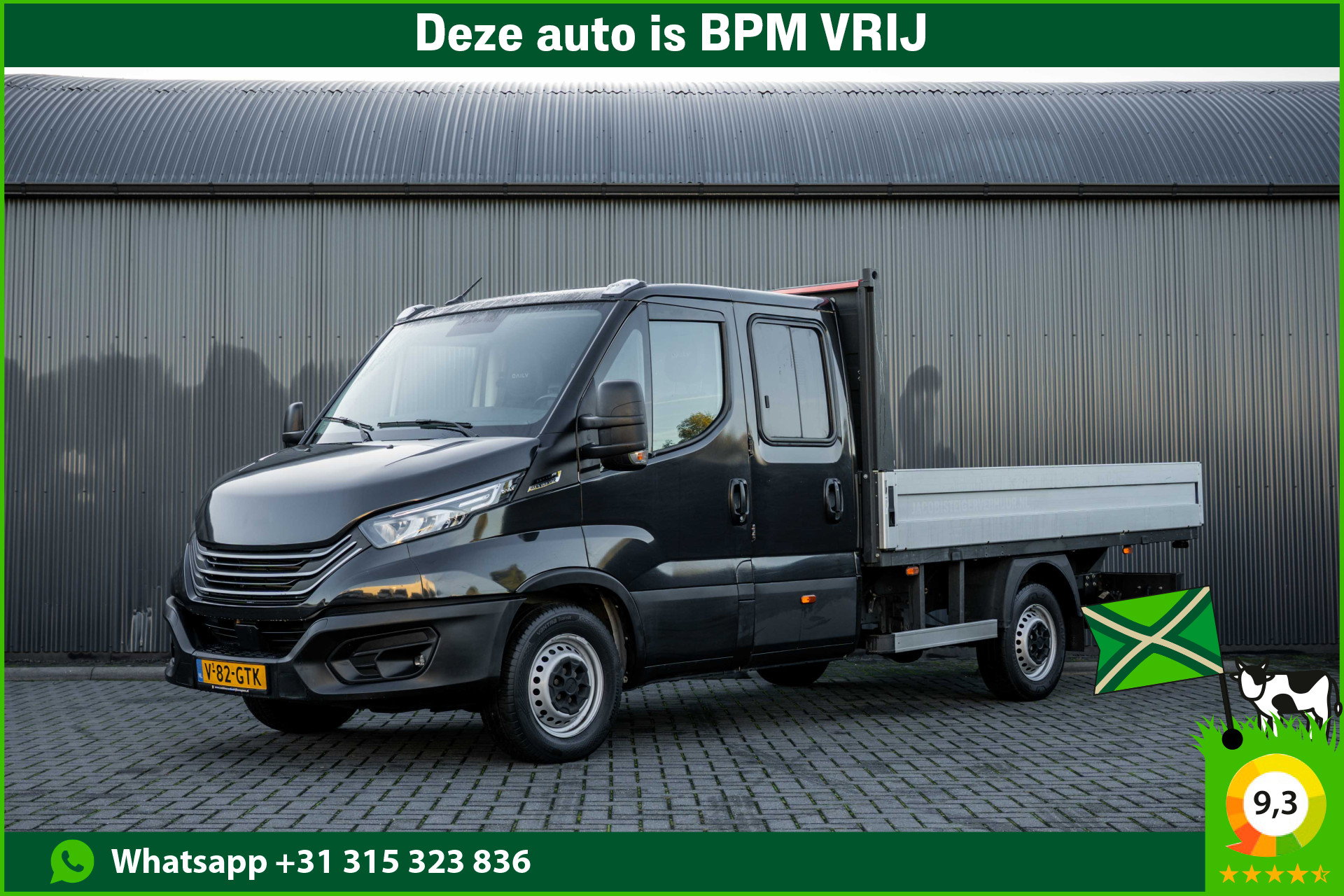 Foto van Iveco 35S14 | 3-Zits | 1e Eigenaar | 3.5T Trekgewicht | Cruise | Navi | open laadbak 3.42M | Climatronic