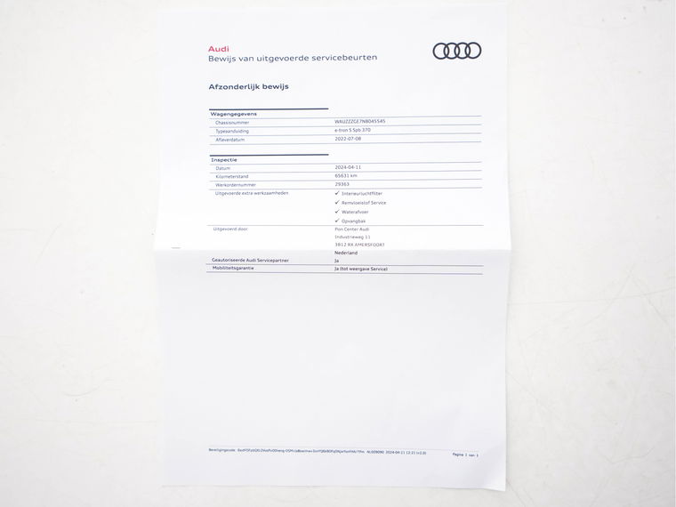 Audi e-tron Sportback