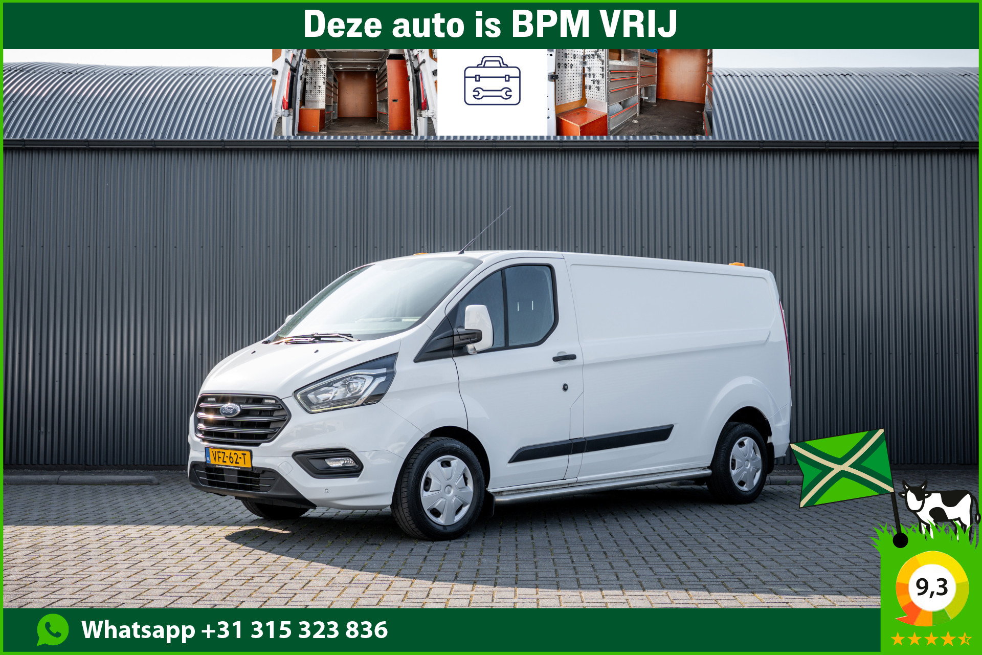 Foto van Ford Transit Custom
