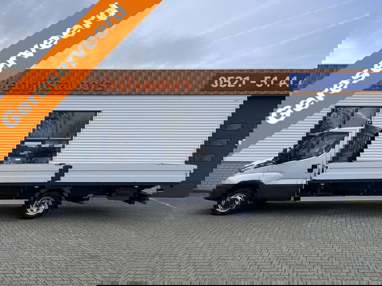 Foto van Iveco 3.0 L 50C18 Himatic automaat / pickup lange open laadbak 610 cm! / prijs rijklaar € 39.950 ex btw