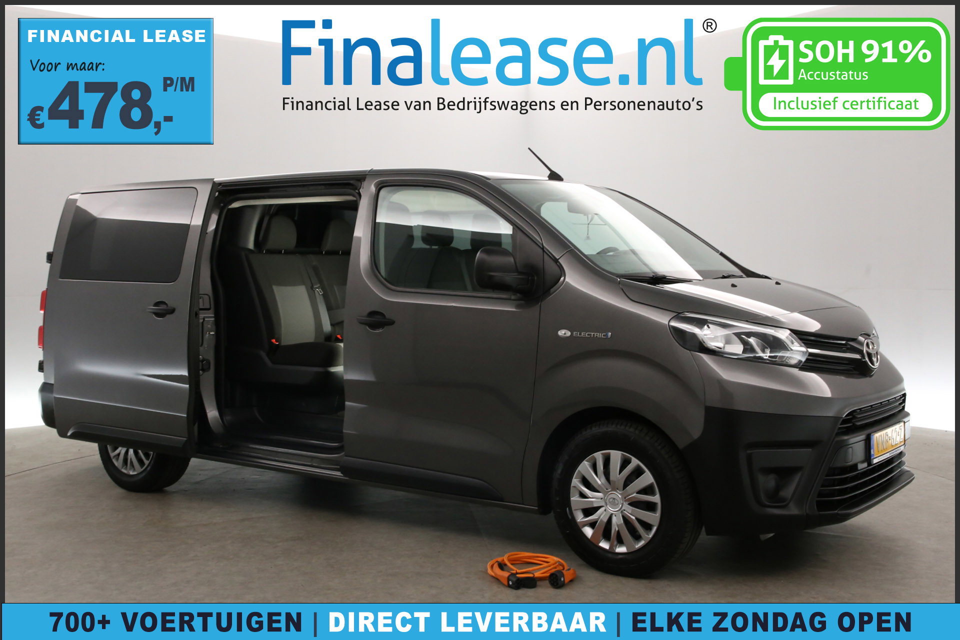 Toyota ProAce Electric Worker Extra Range 75 kWh L3H1
