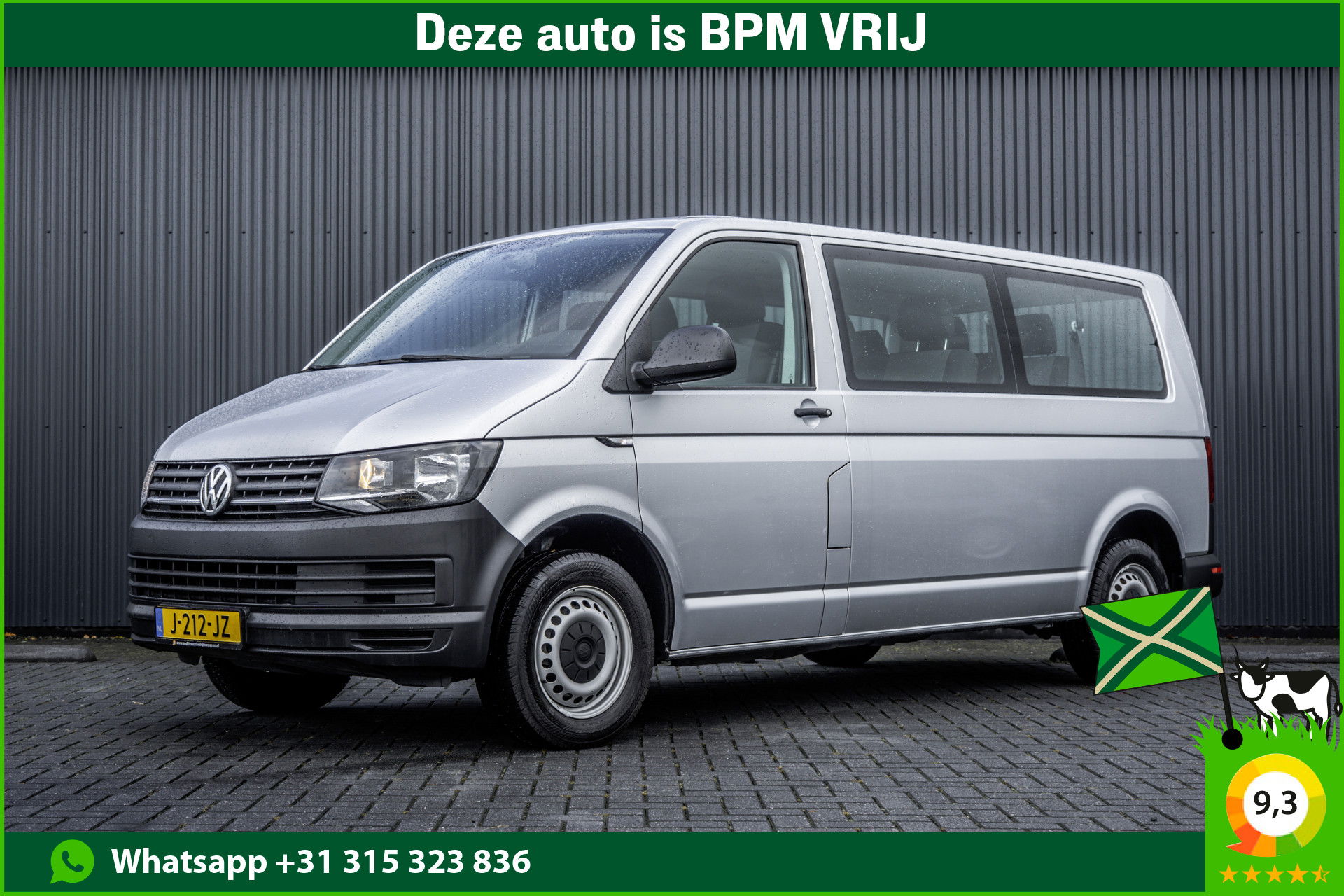 Foto van Volkswagen Transporter T6 Kombi
