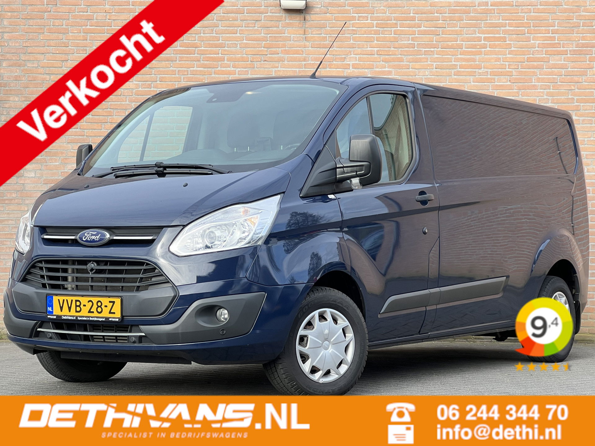 Foto van Ford Transit Custom