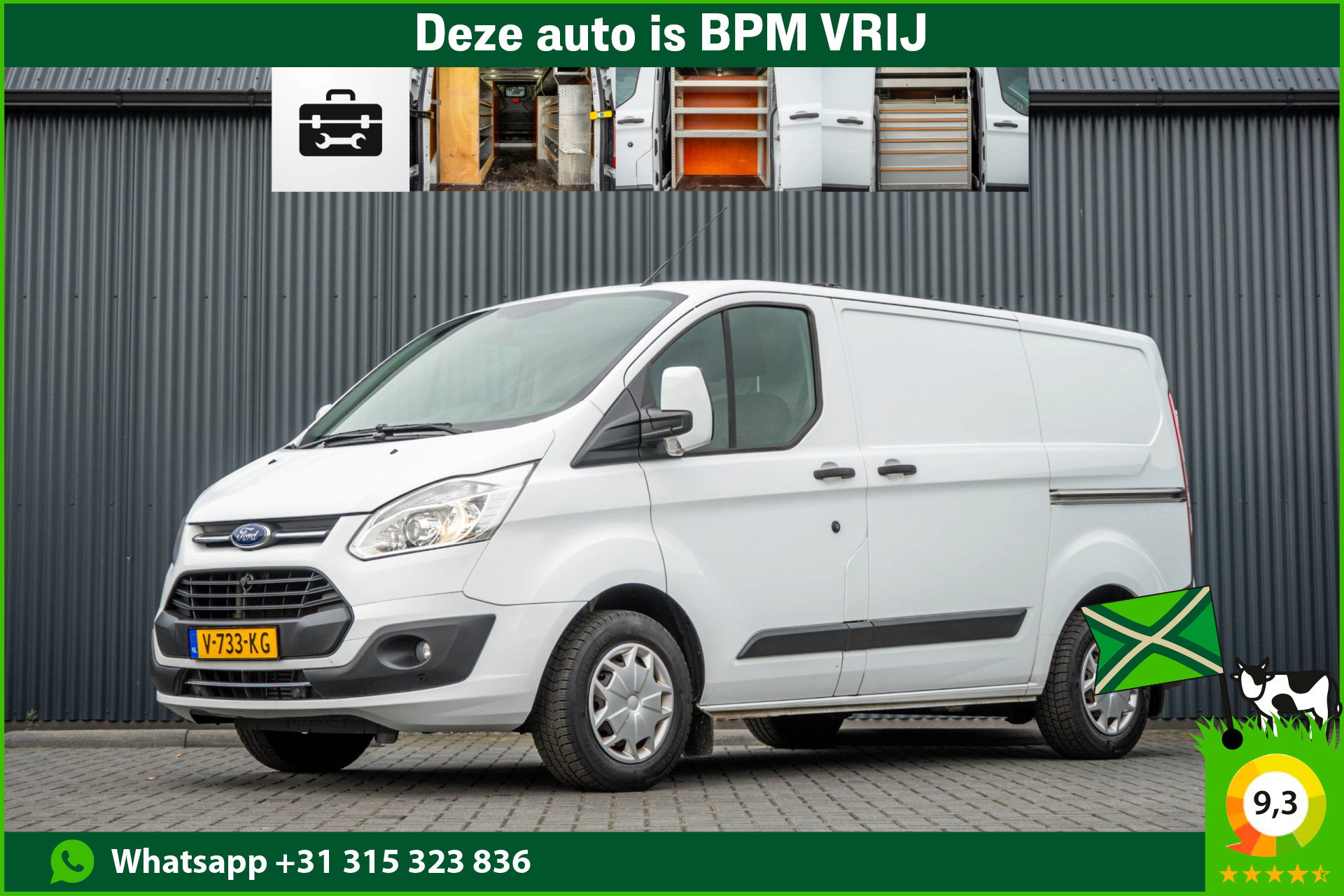 Foto van Ford Transit Custom