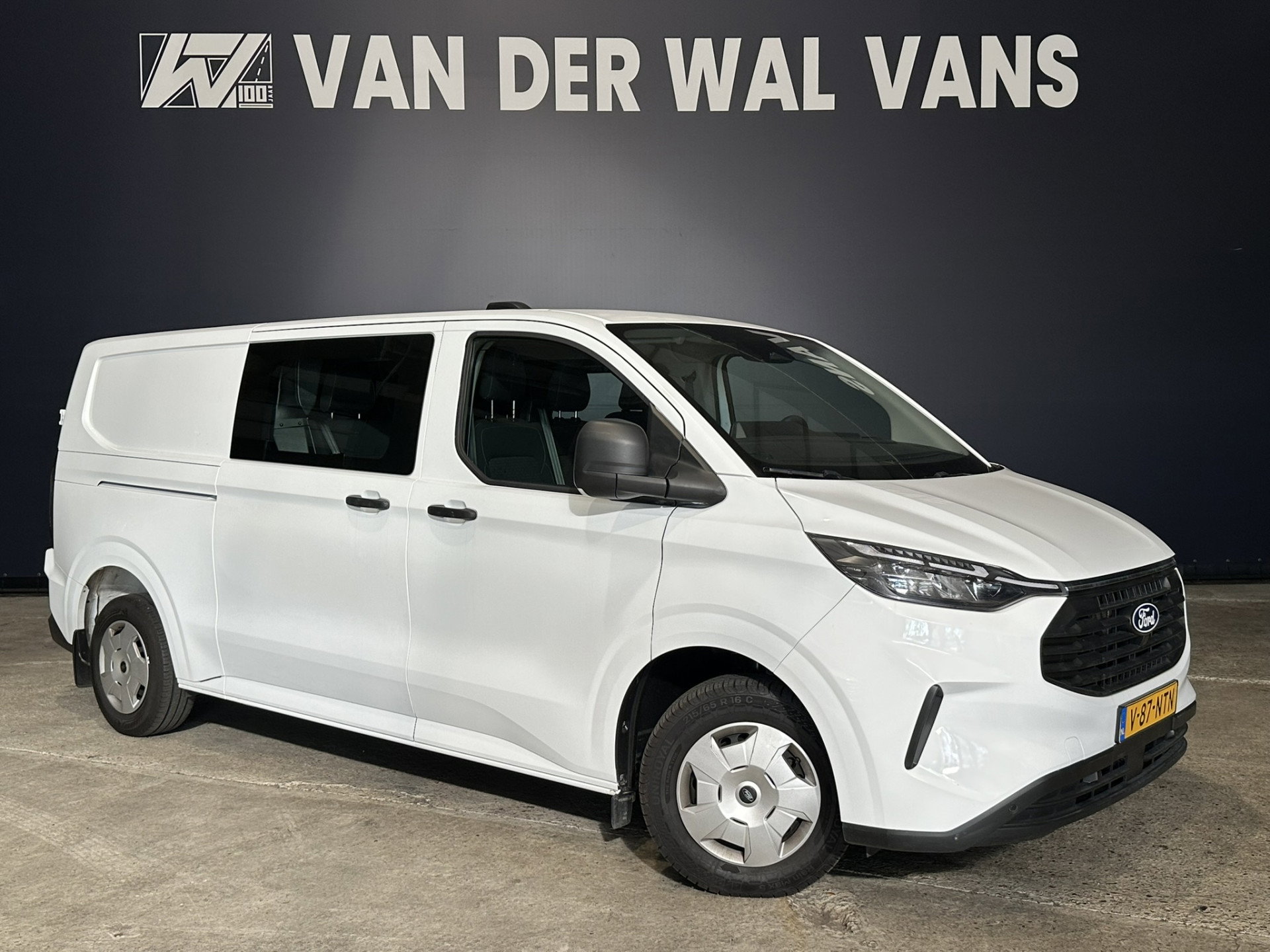Ford Transit Custom 2.0 TDCI 136pk L2H1 Dubbele Cabine Euro6 Airco | 6-Zits | Camera | Apple Carplay | Cruisecontrol | LED