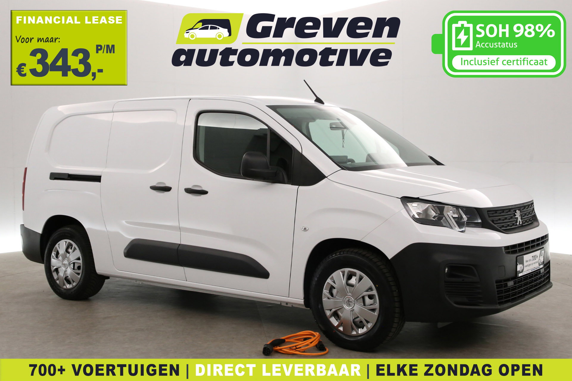 Citroën ë-Berlingo Peugeot E-Partner 50 kWh L2