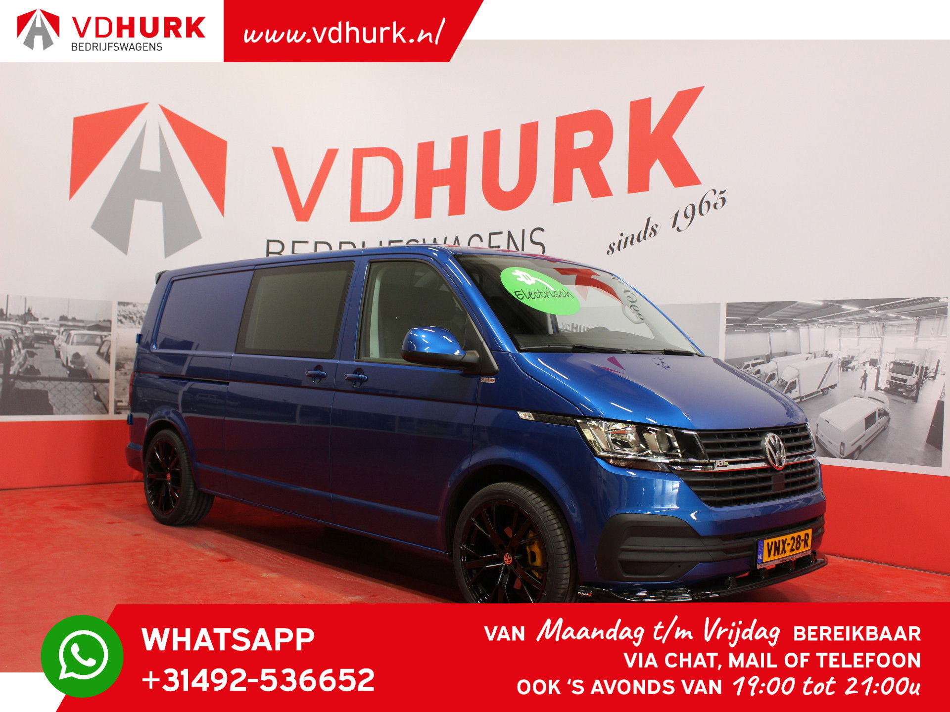 Foto van Volkswagen E-Transporter