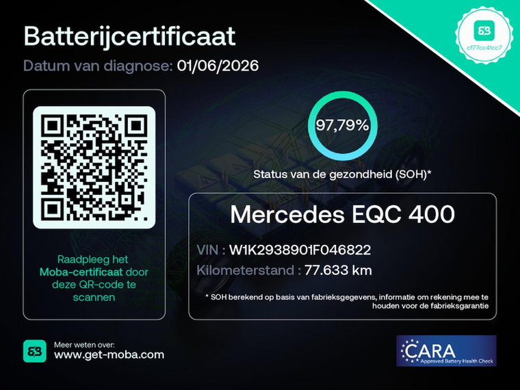 Foto van Mercedes-Benz EQC