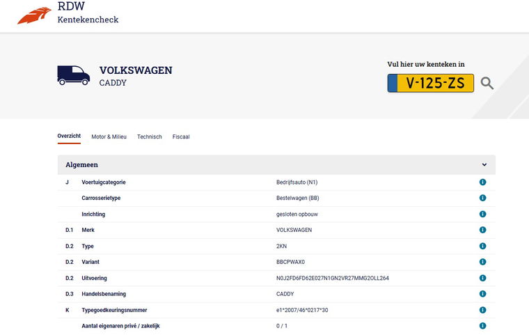 Volkswagen Caddy