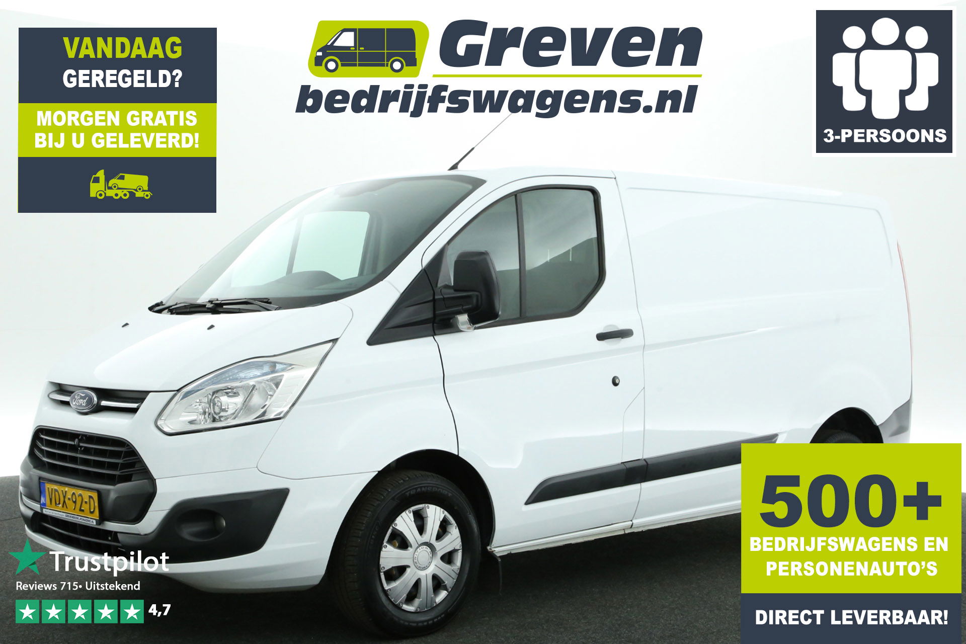 Foto van Ford Transit Custom