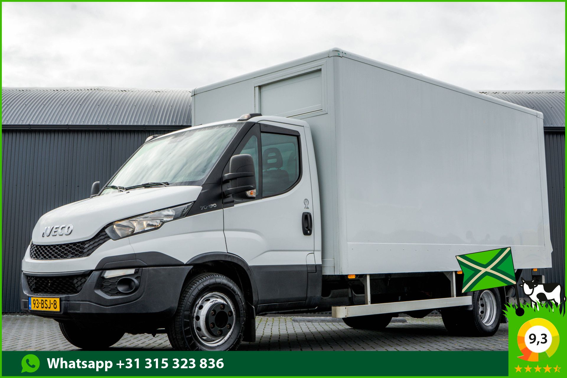 Foto van Iveco 70C17 | 170 PK | Bakwagen met Laadklep | A/C | Clima | Cruise