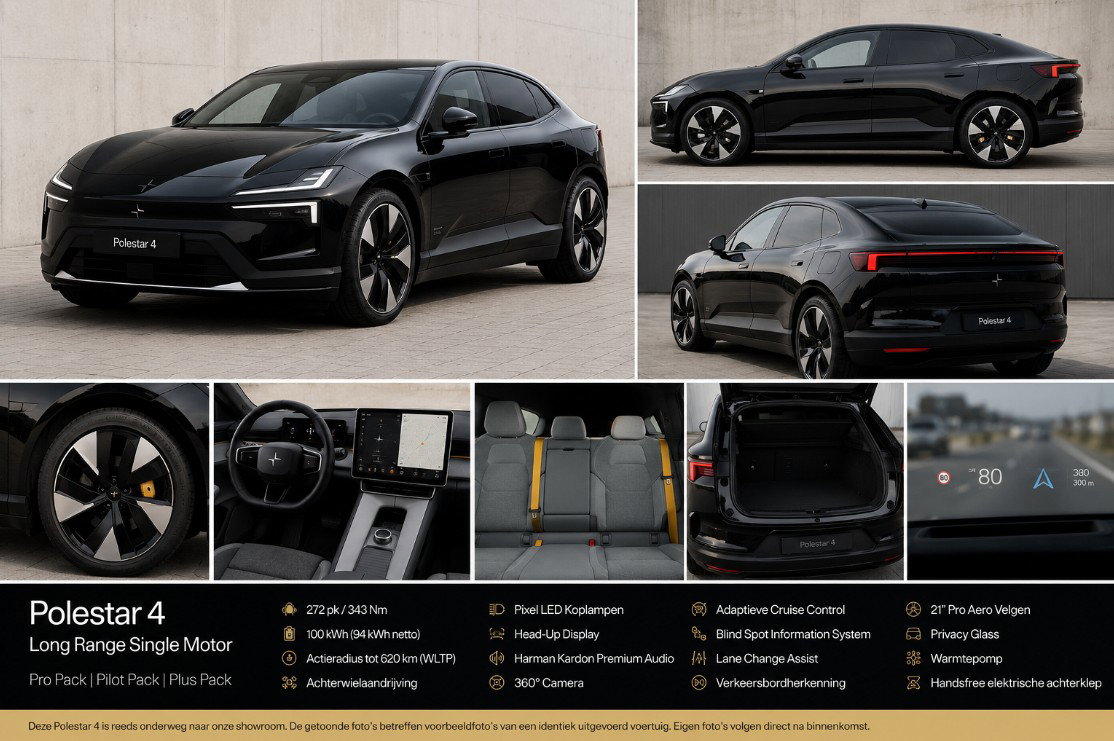 Foto van Polestar 4