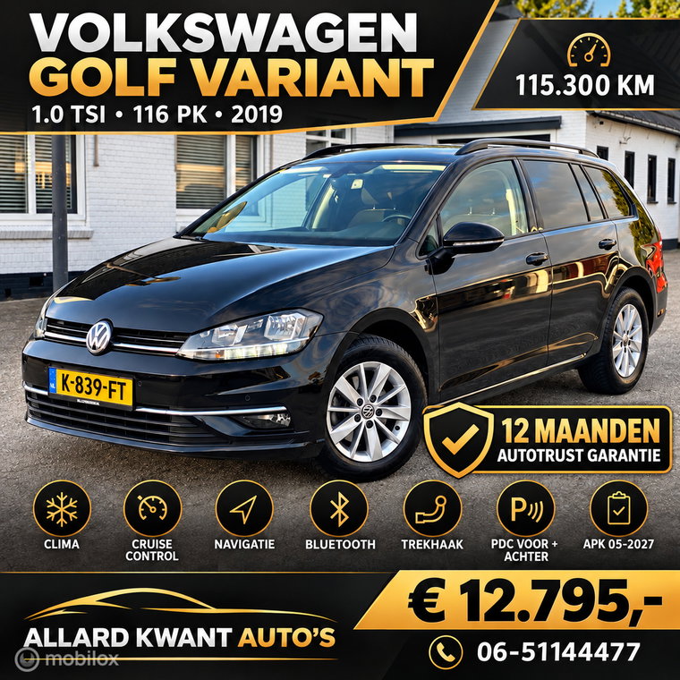 Foto van Volkswagen Golf