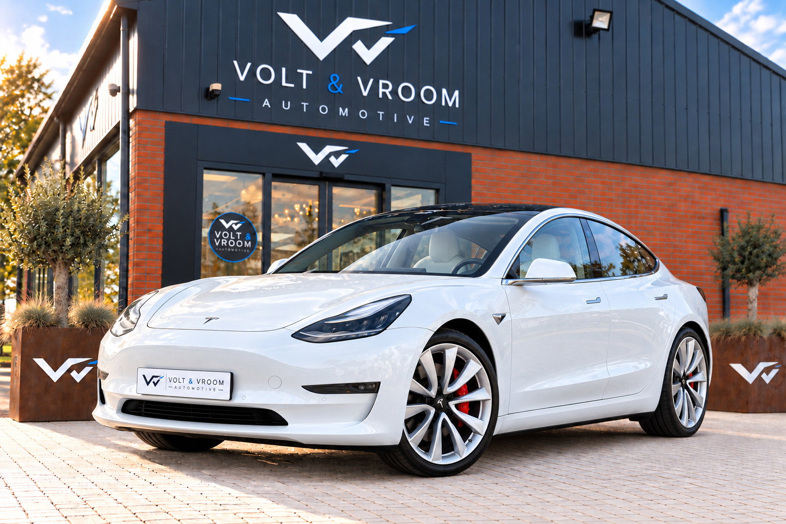 Foto van Tesla Model 3