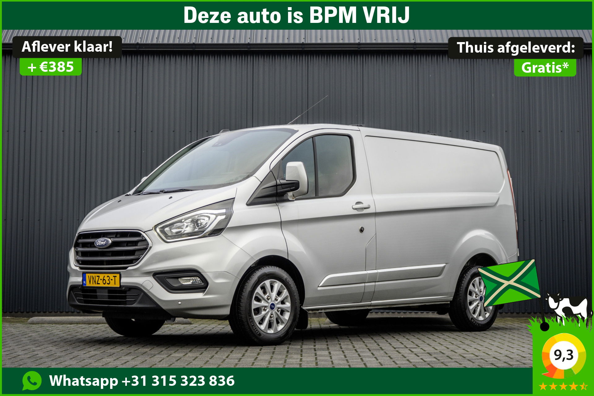 Foto van Ford Transit Custom