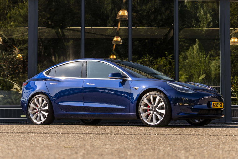 Foto van Tesla Model 3