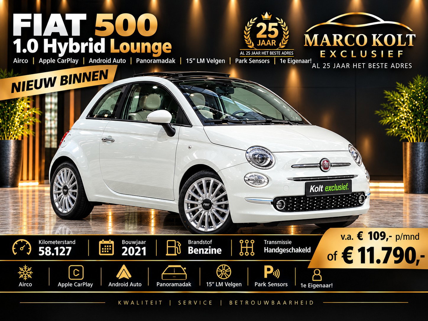 Foto van Fiat 500