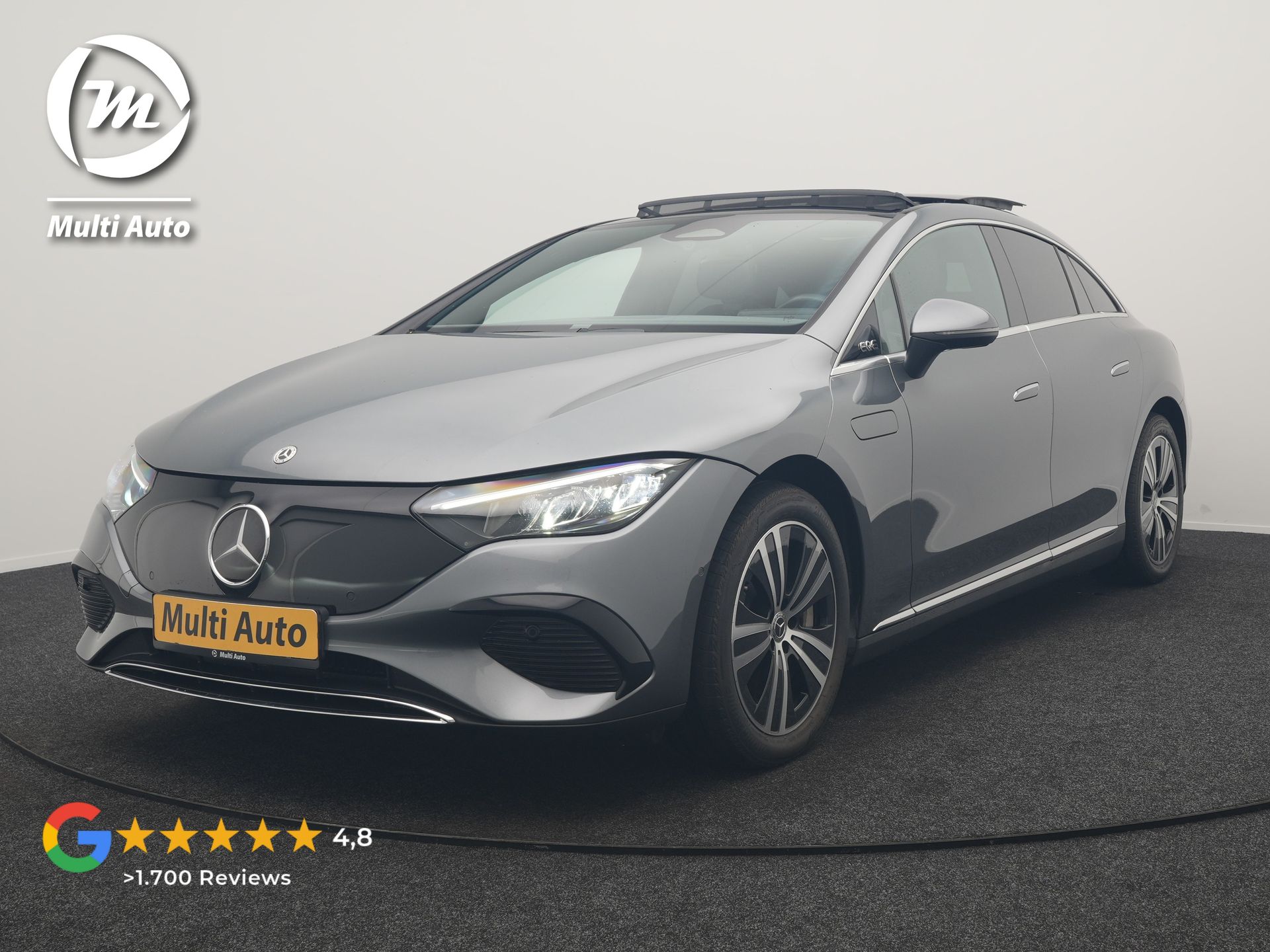 Foto van Mercedes-Benz EQE