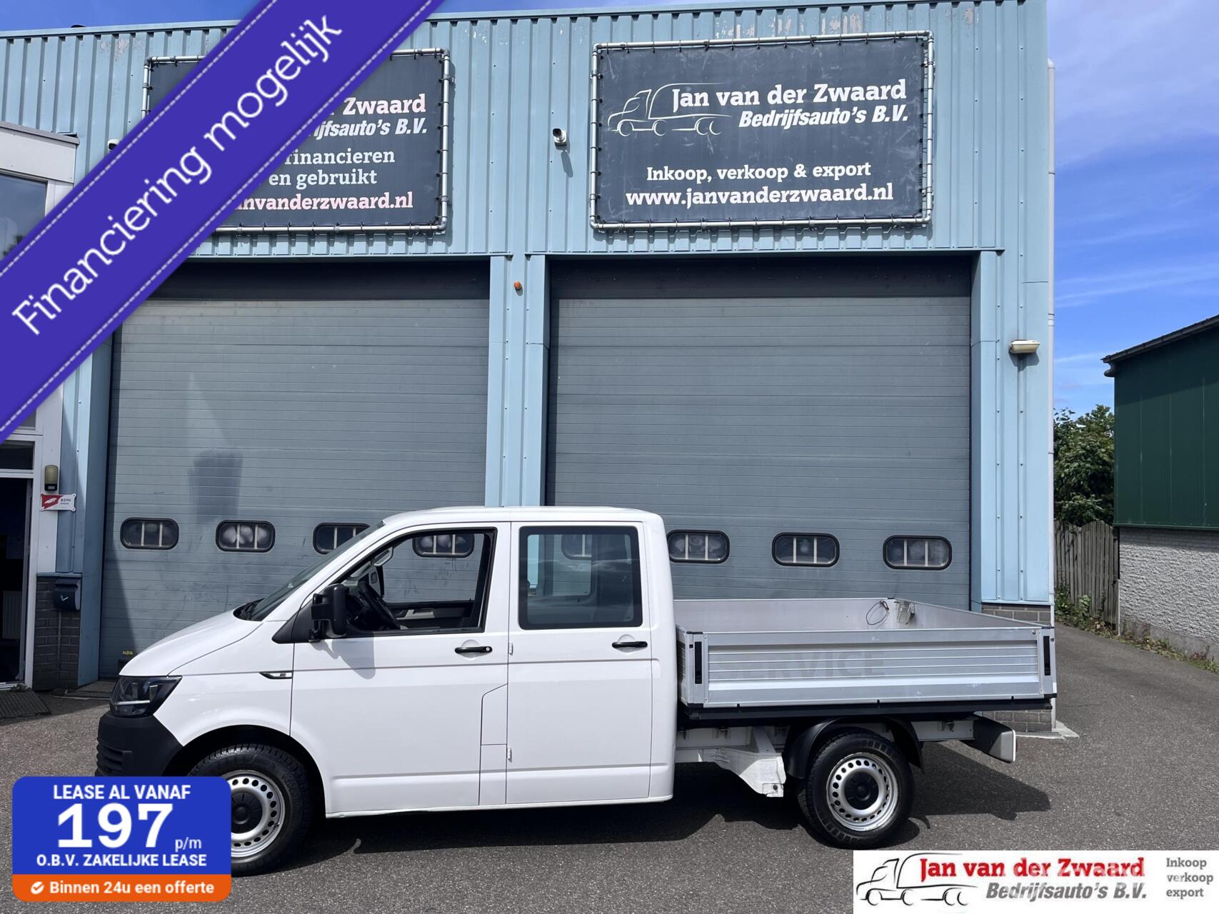 Foto van Volkswagen Transporter pick up openlaadbak