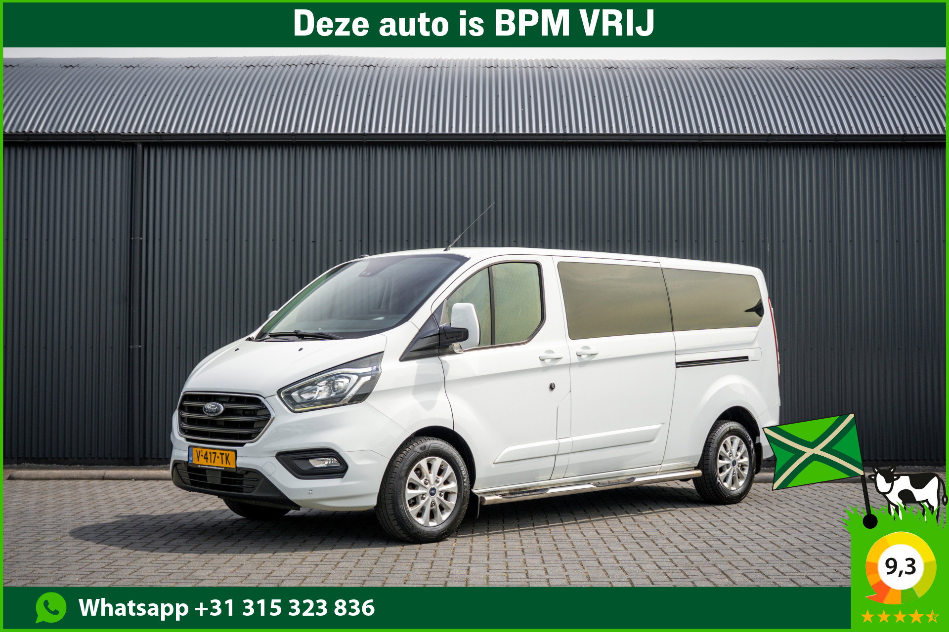 Foto van Ford Transit Custom