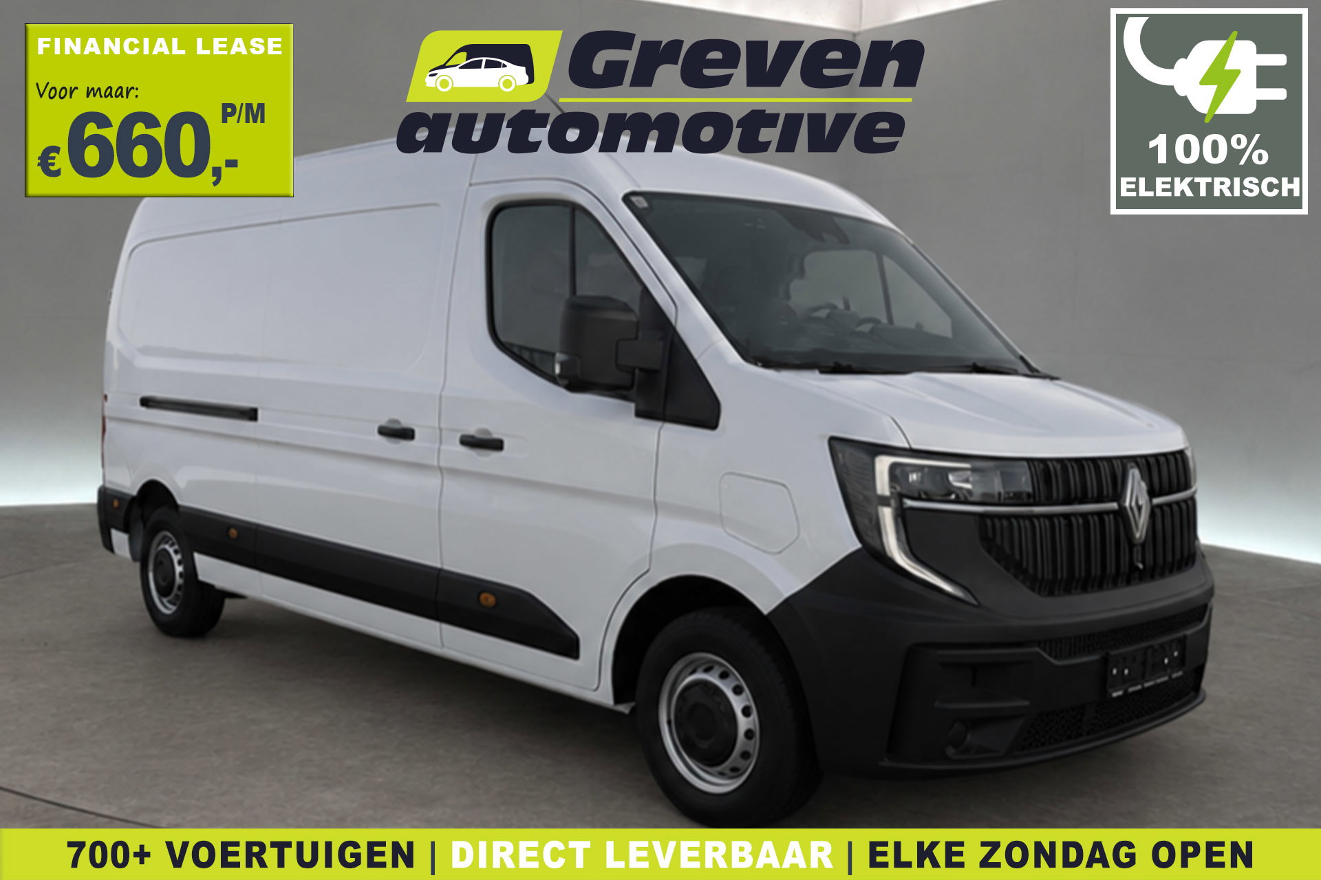Renault Master E-Tech Extra Long Range 87 kWh L2H2