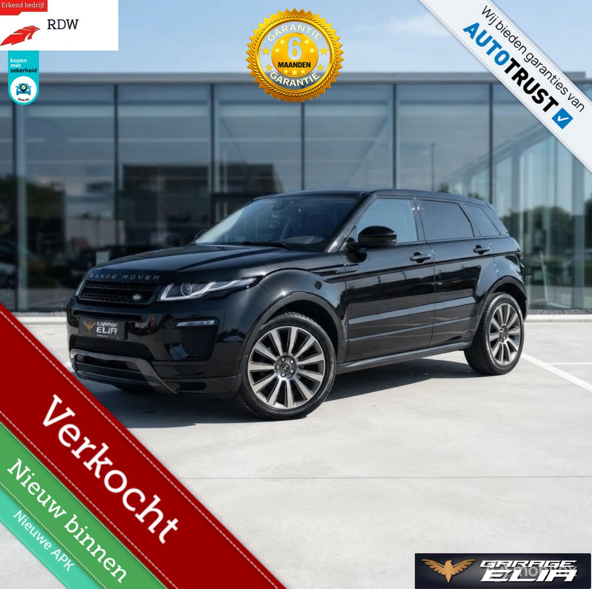 Foto van Land Rover Range Rover Evoque