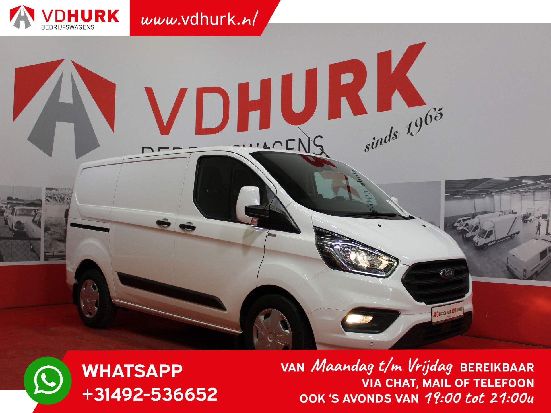 Foto van Ford Transit Custom